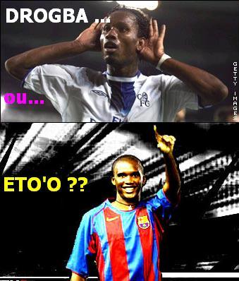 Ridinho vs eto'o et drogba